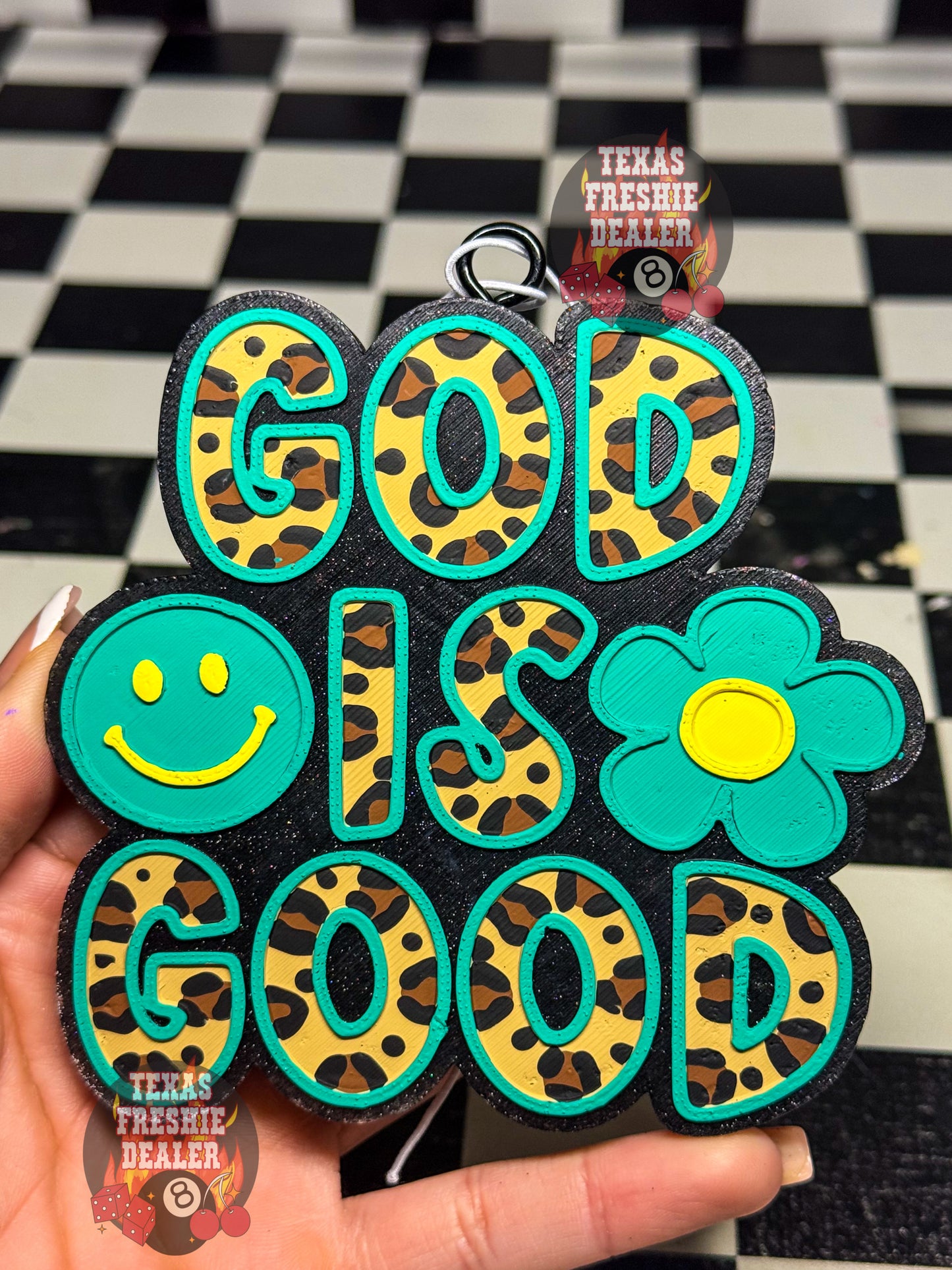 God Is Good (flower & smiley)