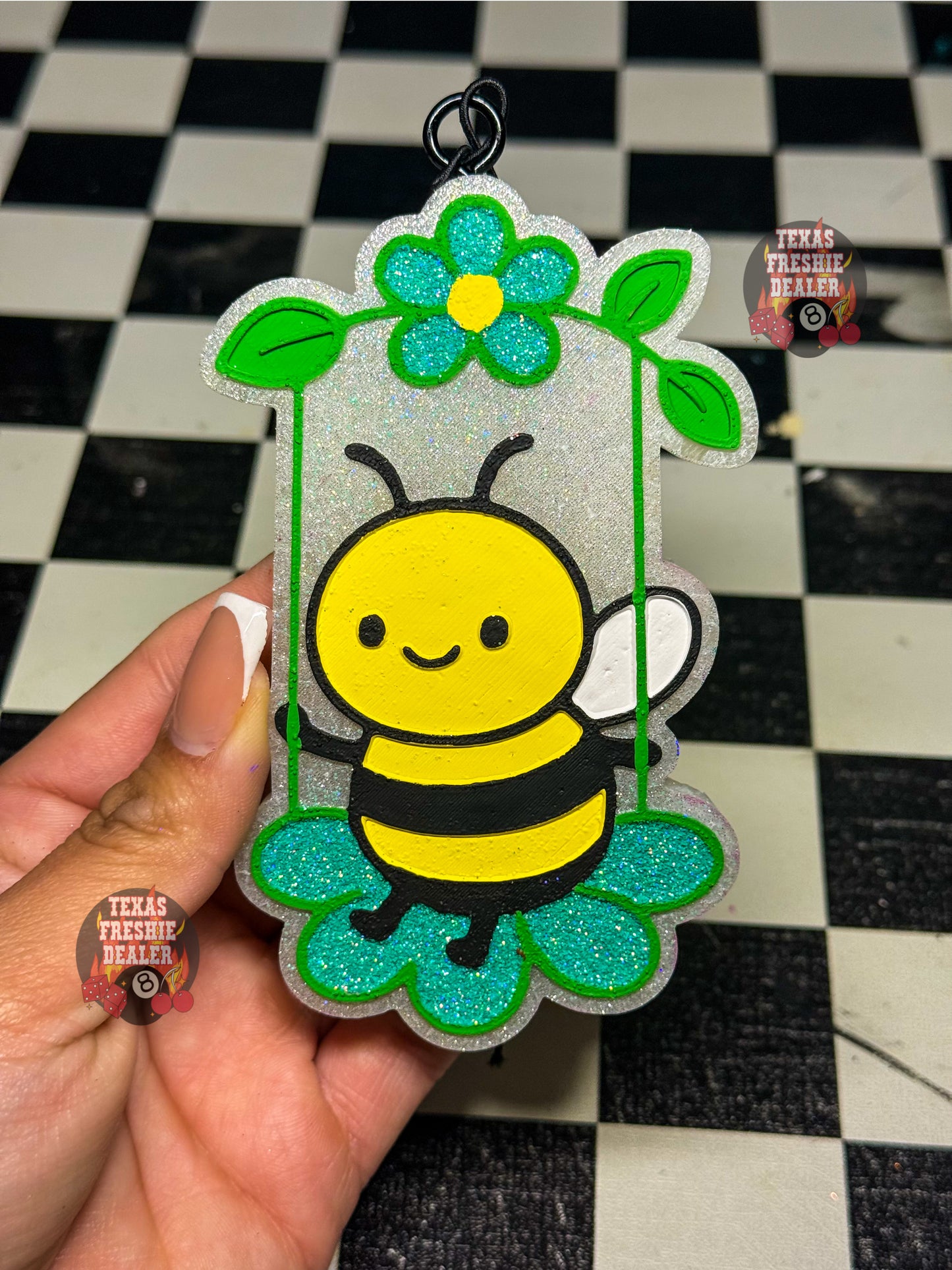Bee on a Swing