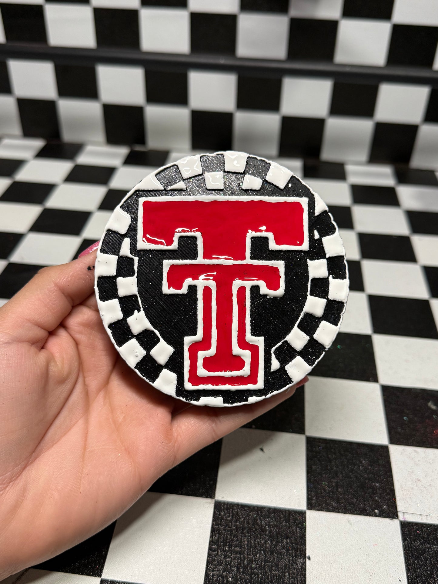 Checkered Football Logos