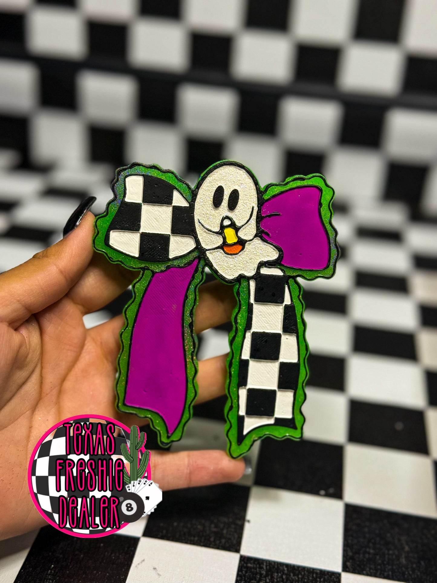 Checker Ghost Bow