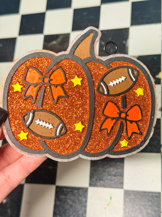Football Pumpkin
