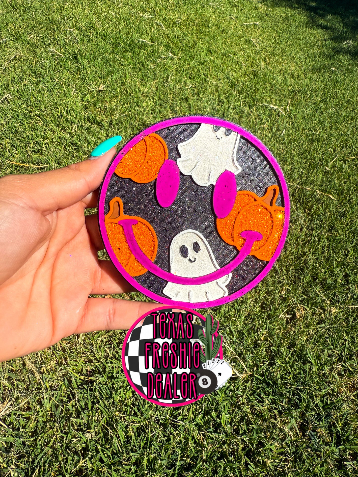 Pumpkin&Ghost Smiley