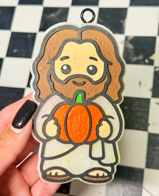 Jesus w/Pumpkin
