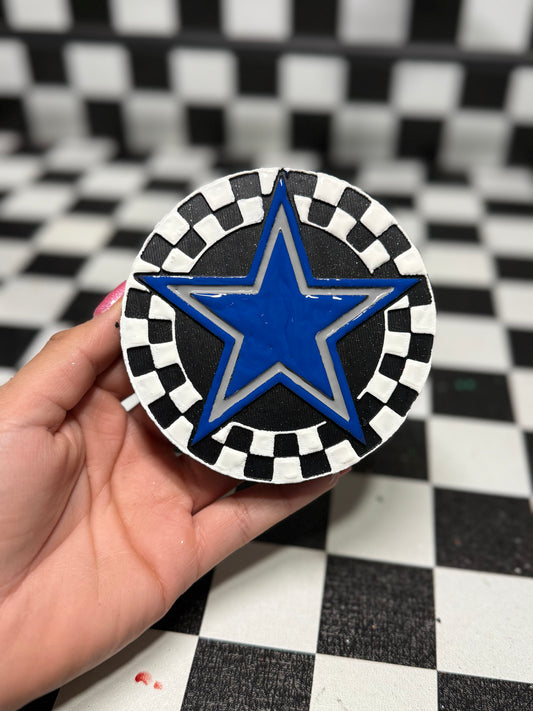 Checkered Football Logos